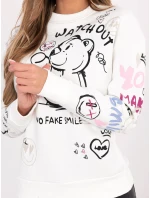 Mikina D10608BC02804A biela