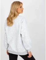 Dámska mikina EM BL 760.01 svetlo šedá - FPrice