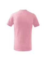 Základné tričko pre deti ružové