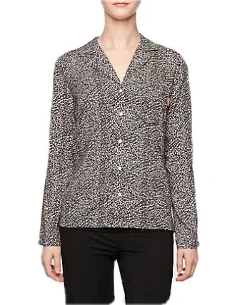 Dámske pyžamo vrch.diel QS1678E - Calvin Klein