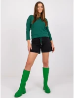 Blúzka RV BZ 4691.09P tmavozelená