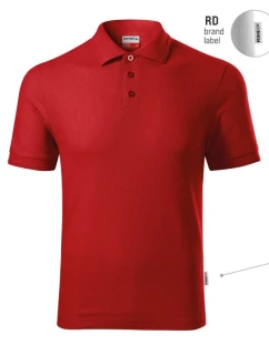 Pánske polo tričko Reserve (červené (značka))