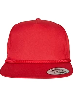 Flexfit 6002 5-panelová čiapka s kšiltom „Poplin Golf“ 55.6002 červená Flexfit 6002 5-panelová čiapka s kšiltom „Poplin Golf“ 55.6002 červená