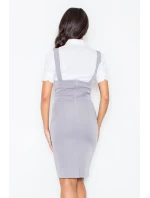 Blúzka Scarlett M008 Biela - Figl Blúzka Scarlett M008 Biela - Figl