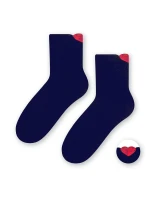 Dámske ponožky Steven art.136 Srdce Dámske ponožky Steven art.136 Srdce