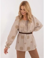 Blúzka LK BZ 509747.80 tmavá lila