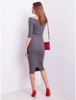 Šaty CZ SK 4196.00 tmavo šedá Šaty CZ SK 4196.00 tmavo šedá