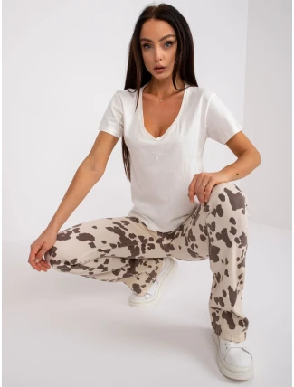 Tričko TW TS 1002.28X ecru Tričko TW TS 1002.28X ecru