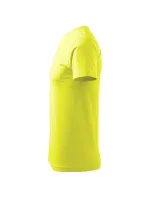 Nové unisex neónovo žlté tričko