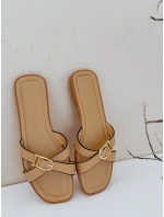 Dámske žabky BELICCA khaki FashionStreet ZY0979