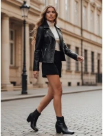 Dámske jesenné čierne čižmy FashionStreet ZY1018