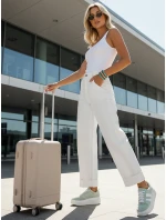 Dámske kožené tenisky na platforme mint FashionStreet ZY1375