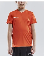Craft Teamwear Squad Go Jersey Solid Jr Detské športové tričko s výstrihom do V 82.5582 tmavomodré Craft Teamwear Squad Go Jersey Solid Jr Detské športové tričko s výstrihom do V 82.5582 tmavomodré