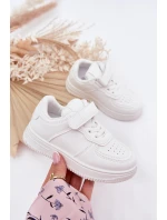 Detská športová obuv z ekokože White Liora Detská športová obuv z ekokože White Liora