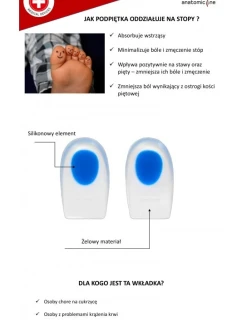 COCCINE GALOS Podpiętki Na Ostrogi Z Żelu