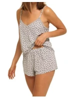 Dámske pyžamo QS6306E-VGT šedá - Calvin Klein Dámske pyžamo QS6306E-VGT šedá - Calvin Klein