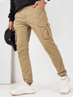 Pánske bojové nohavice béžové FashionStreet UX4254