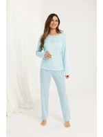 Regina 708 long/r 2XL-3XL Z25/26 dámske pyžamo