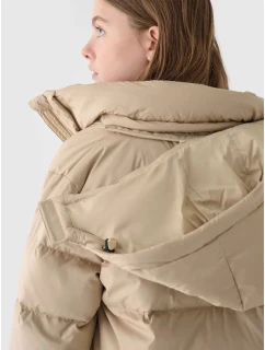 Dámska zimná páperová bunda s prírodnou výplňou 4F 4FWAW24TDJAF481-83S