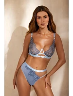 Mäkká podprsenka Kinga SC-1264 Alia Blue