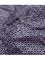 Tmavomodrá obojstranná dámska prešívaná bunda (B9775-3)