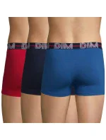 Pánske boxerky 3 ks DIM POWERFUL BOXERS 3x - DIM - červené