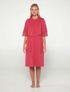 Vamp - Dámsky župan s čipkovými detailmi 19912 - Vamp