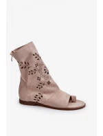 Sandále model 194672 Krok vo veľkom štýle Sandále model 194672 Krok vo veľkom štýle