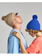 Atlantis Headwear Wind-S Pompom Pletená čepice s bambulí 33.0294 navy/white Atlantis Headwear Wind-S Pompom Pletená čepice s bambulí 33.0294 navy/white