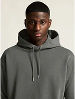 Craft Corporate Frequent Hoodie M Pánska hrubá mikina s kapucňou 81.6298 šedá melírovaná