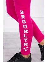 Legíny nohavice Brooklyn fuchsiová