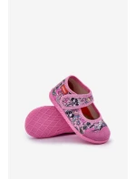 Kapcie Milami Dziecięce Na Rzep W Pandy Różowe Esnia