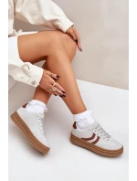 Stylowe Sneakersy Na Platformie Szare Doriwa