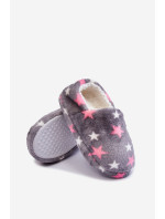 Detské zateplené ponožky Stars Grey Meyra