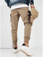 FashionStreet béžové pánske bojové nohavice UX4163