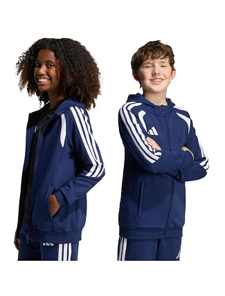 Detská mikina adidas Tiro 26 League Sweat Full Zip Hoodie navy blue KF3322 Detská mikina adidas Tiro 26 League Sweat Full Zip Hoodie navy blue KF3322