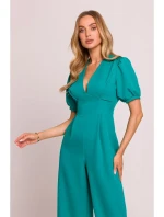 M852 Kombinéza s puzdrovými rukávmi - tyrkysová