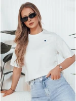 MILOV ecru dámske tričko FashionStreet RY2548