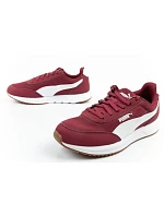 Športová obuv Puma pánske tenisky R78 Lightwind pohodlné módne bordová farba