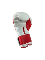 RPU-FOLK 12 oz biele a červené boxerské rukavice