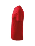 Ťažké unisex tričko červené