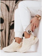 Dámske tenisky CILLE beige FashionStreet ZY0459 Dámske tenisky CILLE beige FashionStreet ZY0459