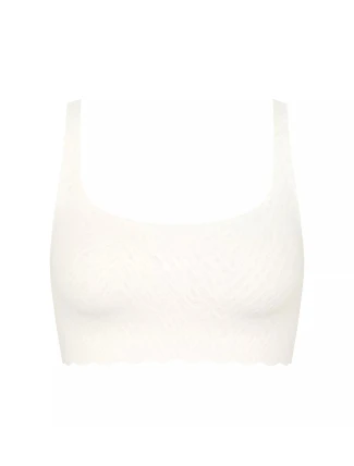 Dámsky top ZERO Feel Bliss - WHITE - biely 00GZ - SLOGGI Dámsky top ZERO Feel Bliss - WHITE - biely 00GZ - SLOGGI