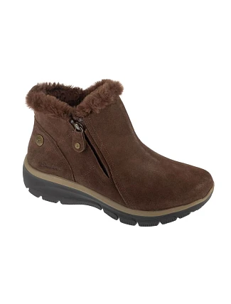 Skechers Easy Going – High Zip 2 168042-CHOC Hnedé 36
