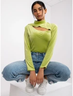 Blúzka DHJ BZ 6561.09P vápno