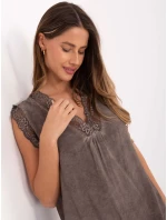 Blúzka MI BZ 7975.09P tmavá lila