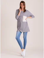 Tunika SK TU 4305.08 šedá Tunika SK TU 4305.08 šedá