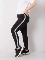 Legíny RV LG 6303.64 čierna a strieborná