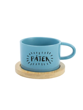 PIATOK - modrý pohár na makrónky 200 ml PIATOK - modrý pohár na makrónky 200 ml