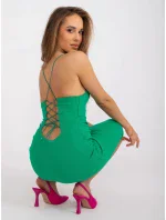 Dámske šaty RV SK 7688.17 zelené - Rue Paris